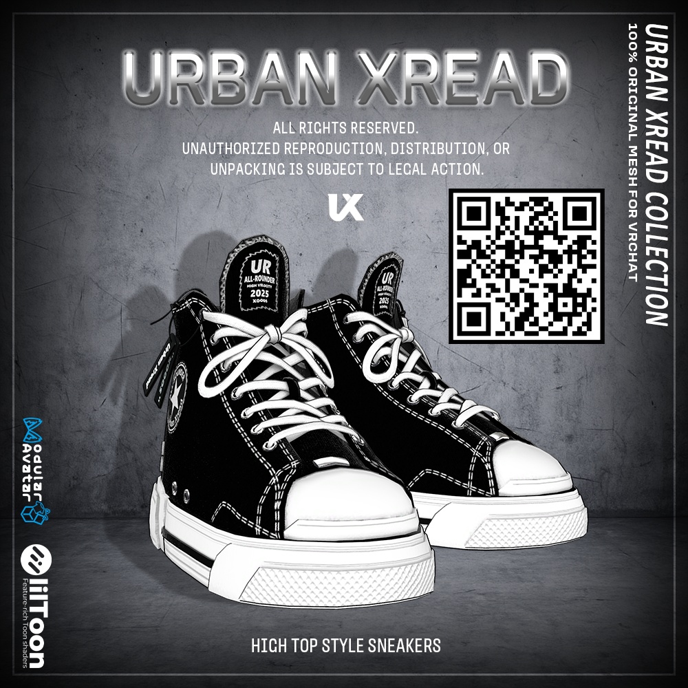 [SHOES][002] - High Top Sneakers / 9 - Avatars