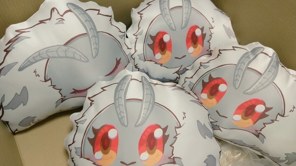 【ピクファンケット4】おおきなメナチャンクッション