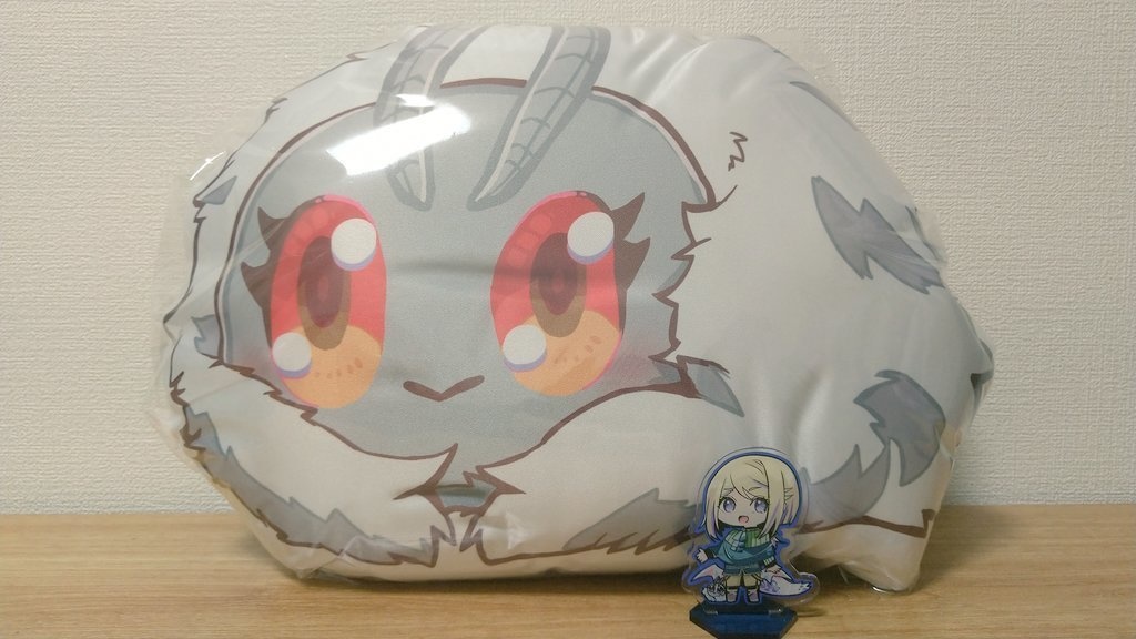 【ピクファンケット4】おおきなメナチャンクッション