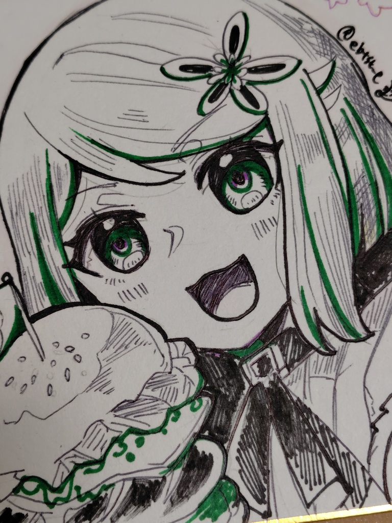 アナログ豆色紙