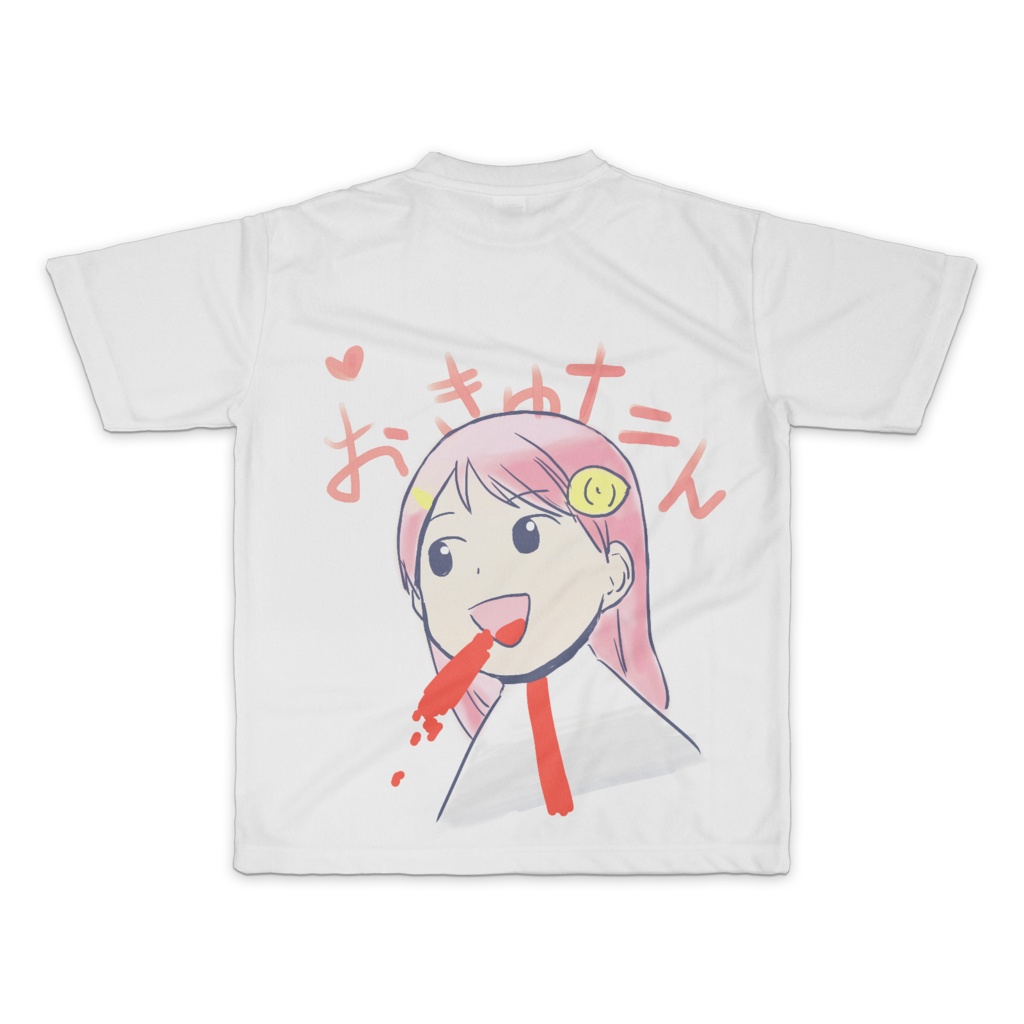 おきゅナニん アートTシャツ(フルグラフィック)