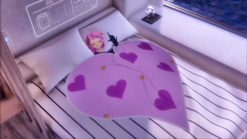 シルエット・ブランケット【PluReal】VRChat / Silhouette Blanket