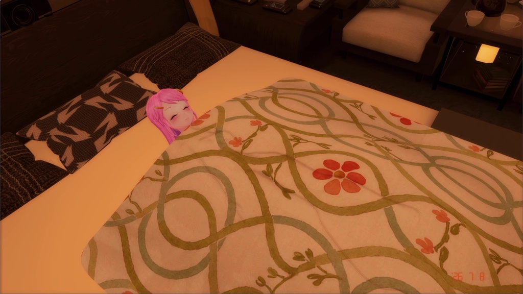 シルエット・ブランケット【PluReal】VRChat / Silhouette Blanket