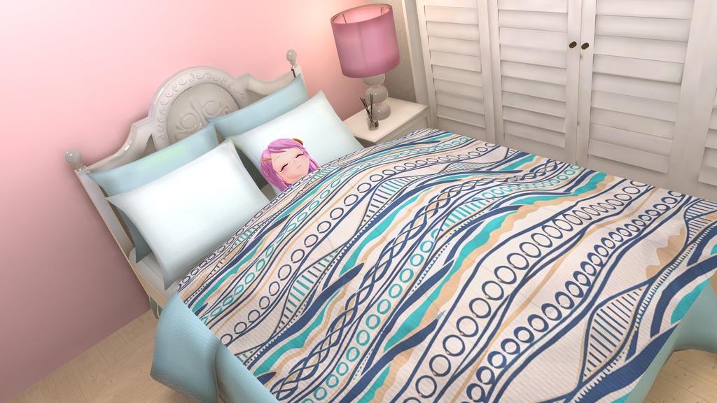 シルエット・ブランケット【PluReal】VRChat / Silhouette Blanket