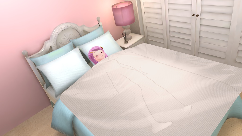 シルエット・ブランケット【PluReal】VRChat / Silhouette Blanket