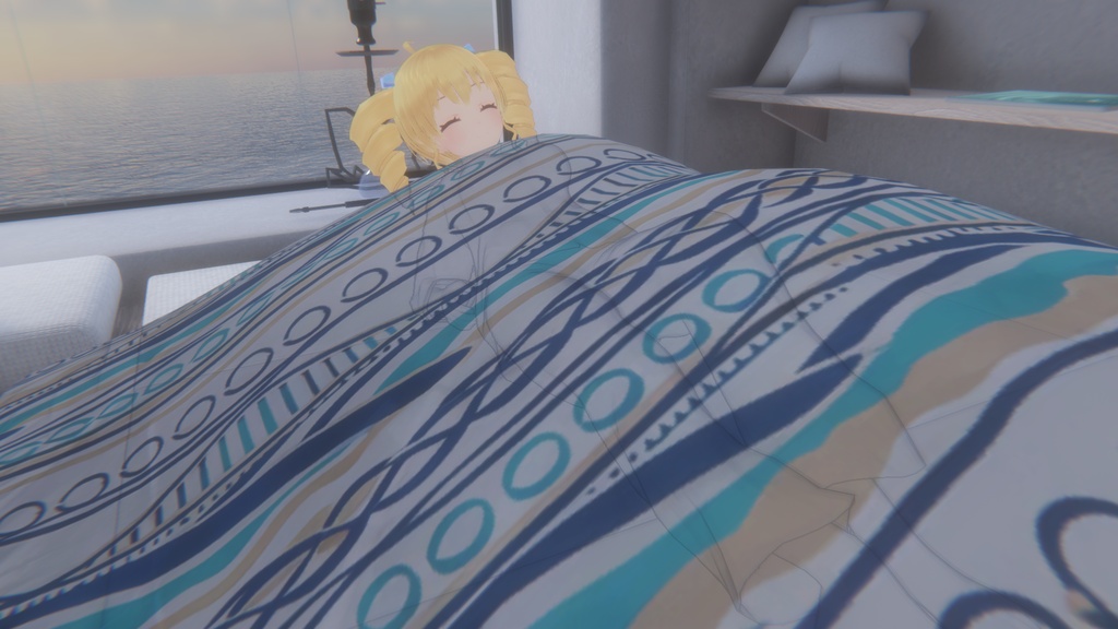 シルエット・ブランケット【PluReal】VRChat / Silhouette Blanket