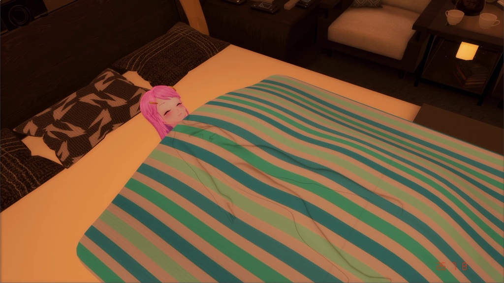 シルエット・ブランケット【PluReal】VRChat / Silhouette Blanket