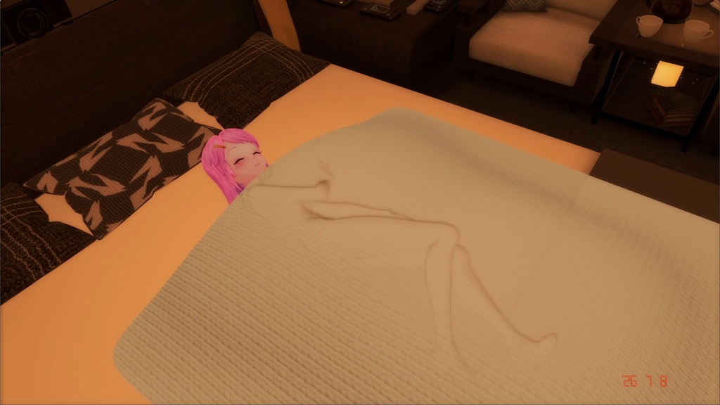 シルエット・ブランケット【PluReal】VRChat / Silhouette Blanket