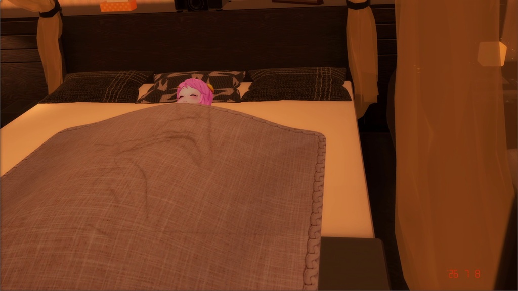 シルエット・ブランケット【PluReal】VRChat / Silhouette Blanket