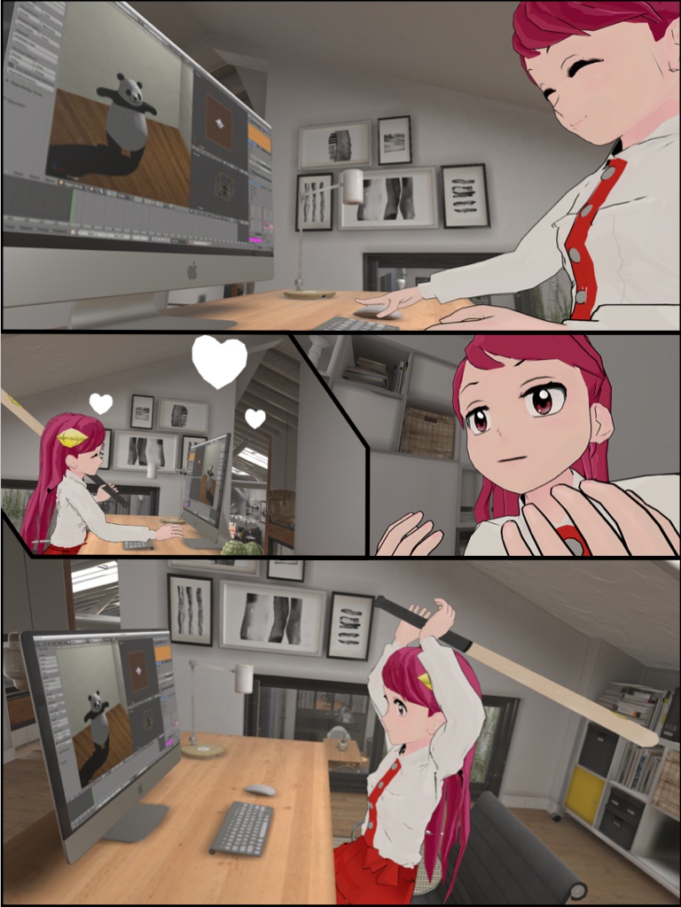 ばーちゃる勇気「やってみよ!」