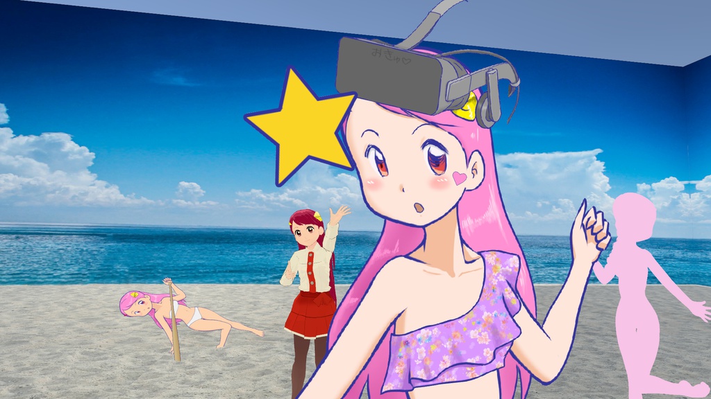 VRChat着せ替えおきゅたんパネル "VRC KisekaeOcutan"