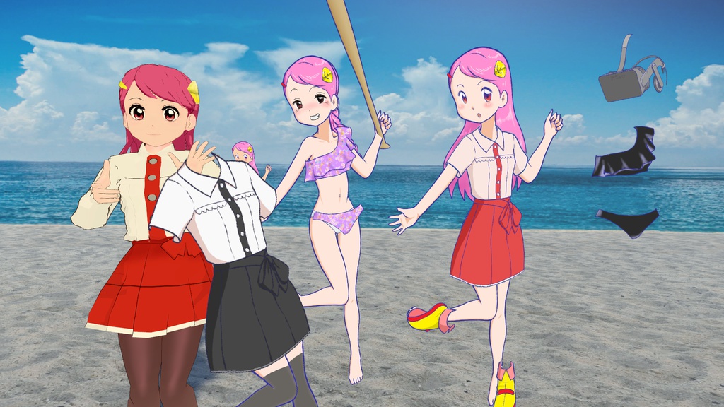 VRChat着せ替えおきゅたんパネル "VRC KisekaeOcutan"