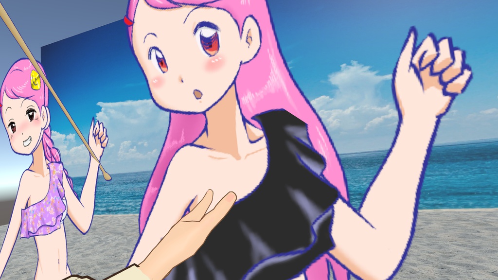 VRChat着せ替えおきゅたんパネル "VRC KisekaeOcutan"