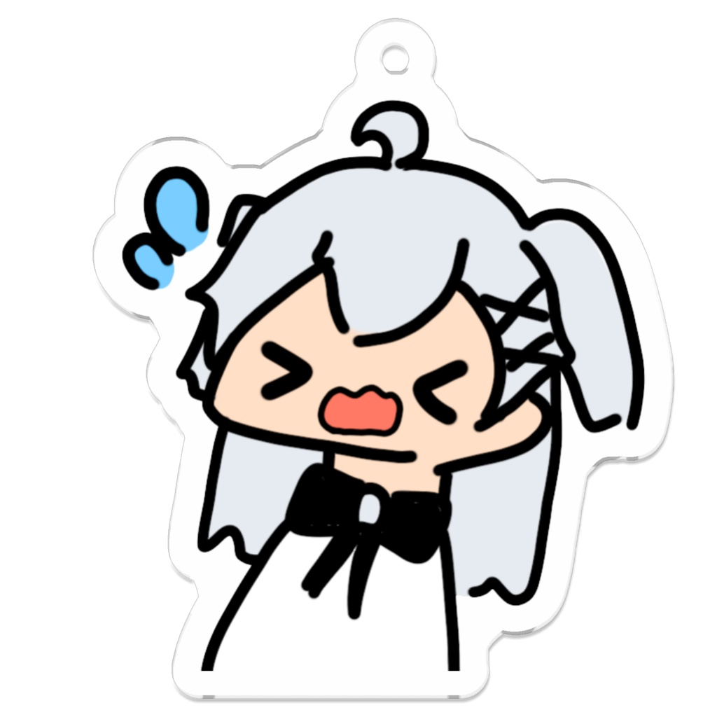 「クソゆるカイネ」アクリルキーホルダー（あせあせ）