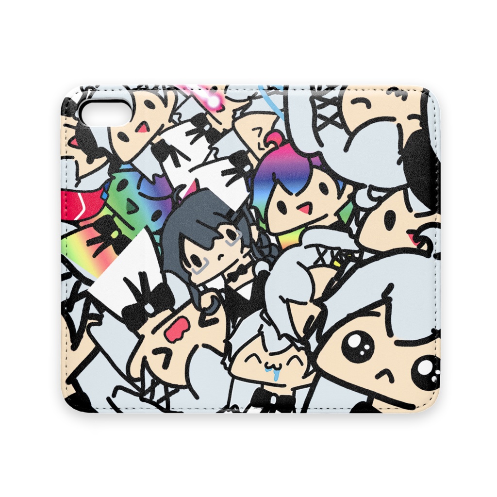 「カイネさんズ」手帳型あいぽんケース