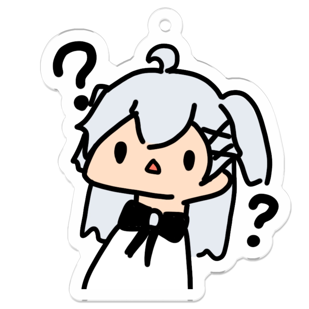 「クソゆるカイネ」アクリルキーホルダー（はてな）