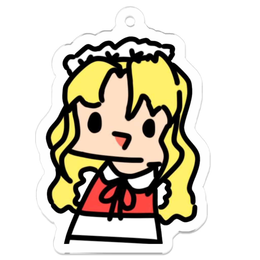 「クソゆるカイネ」アクリルキーホルダー(わっきー)