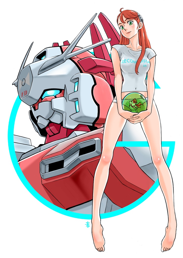 薔薇の記憶_Gのレコンギスタ・ファンアート集Ⅱ