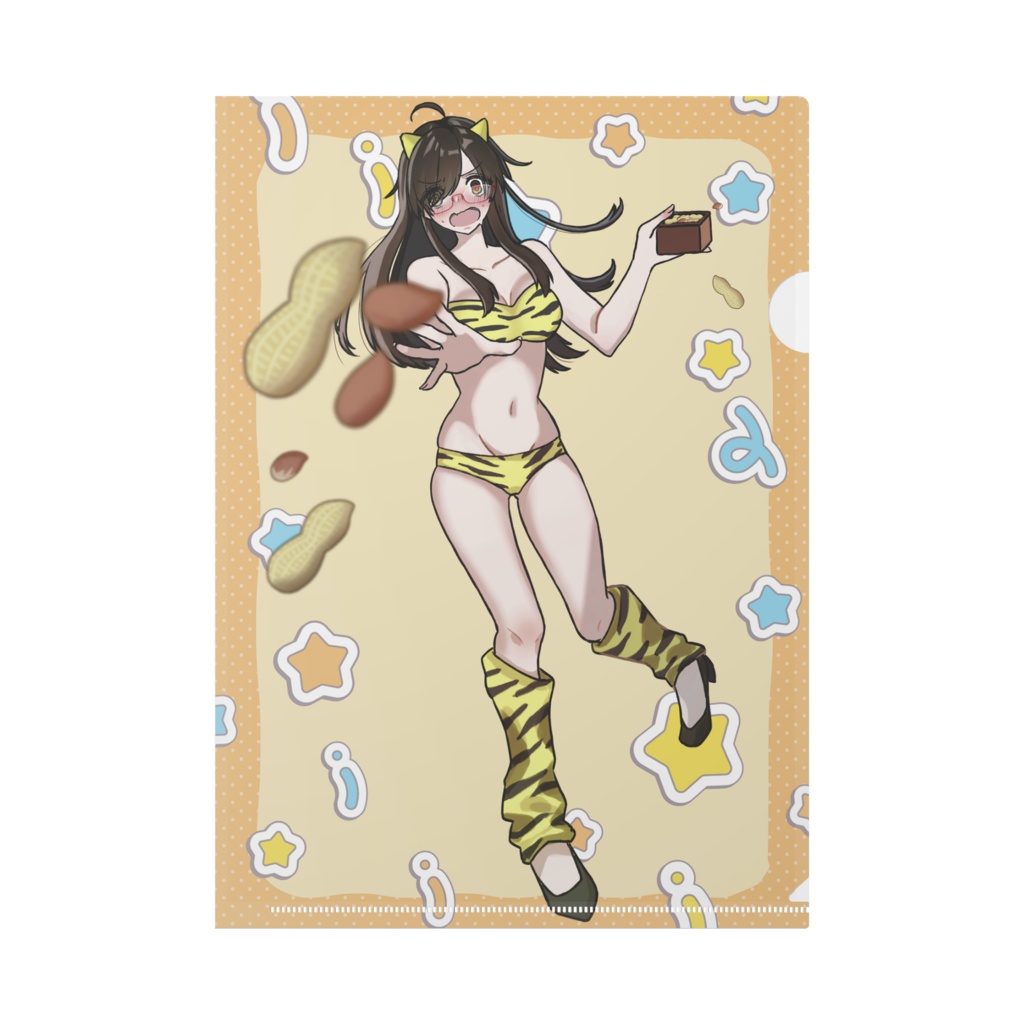 【Vデビュー１周年記念】鬼っ娘咲夜クリアファイル