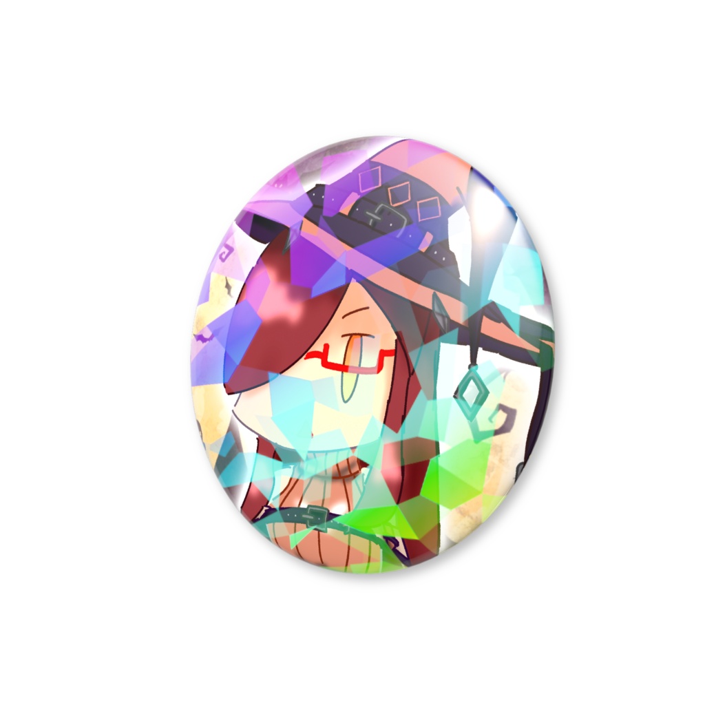 【ハロウィン2025】ウィッチ咲夜さん缶バッチ