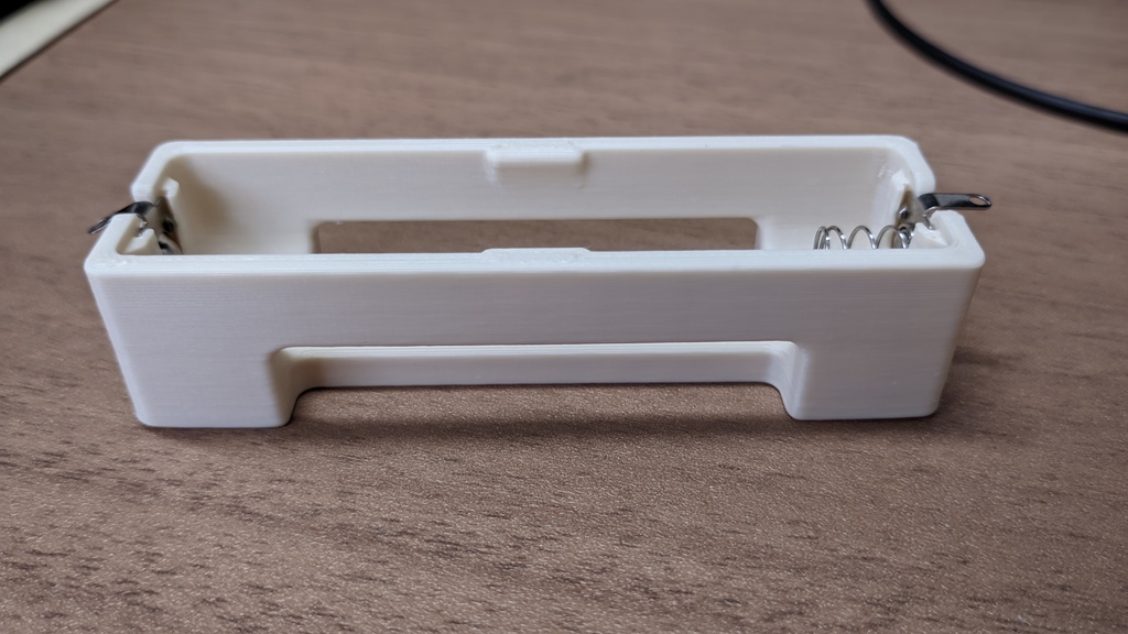 保護回路付18650 Li-ion電池用 電池ホルダー (難燃ABS)