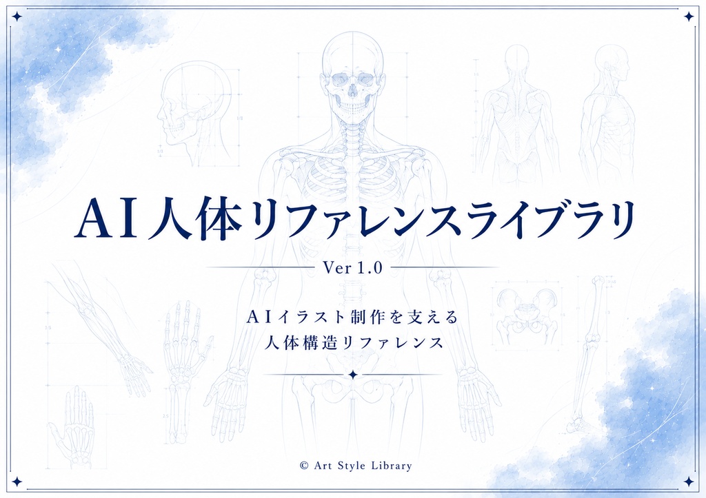 AI人体リファレンスライブラリ Ver1.0
