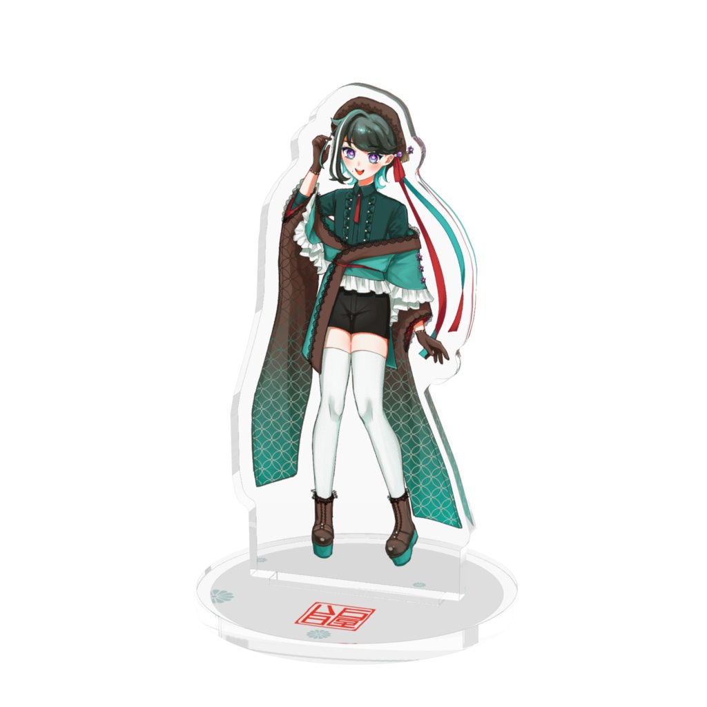 万屋八百 レトロ衣装 アクリルスタンド