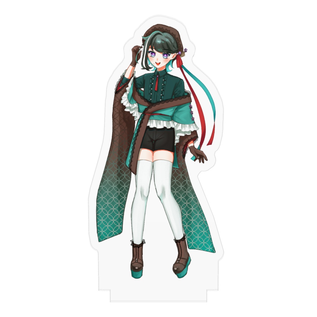 万屋八百 レトロ衣装 アクリルスタンド