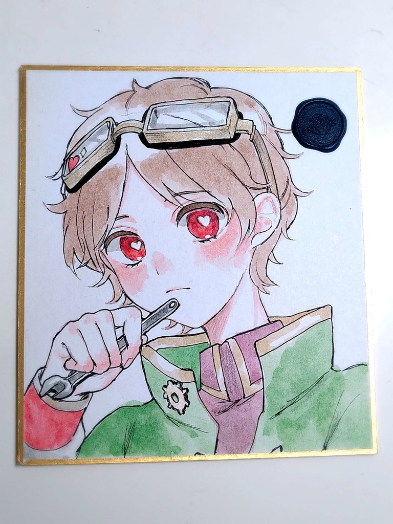 美少年の原画色紙【全5種】