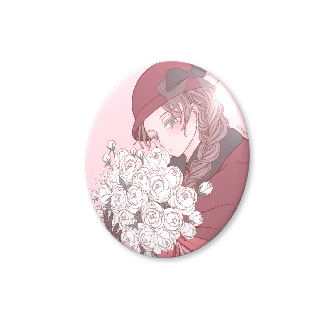 「full of」缶バッジ