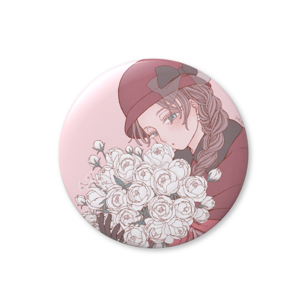 「full of」缶バッジ