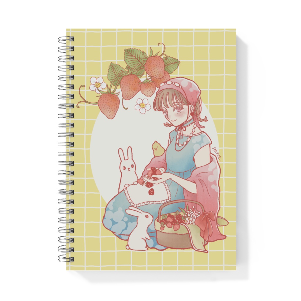 「strawberry party」リングノート