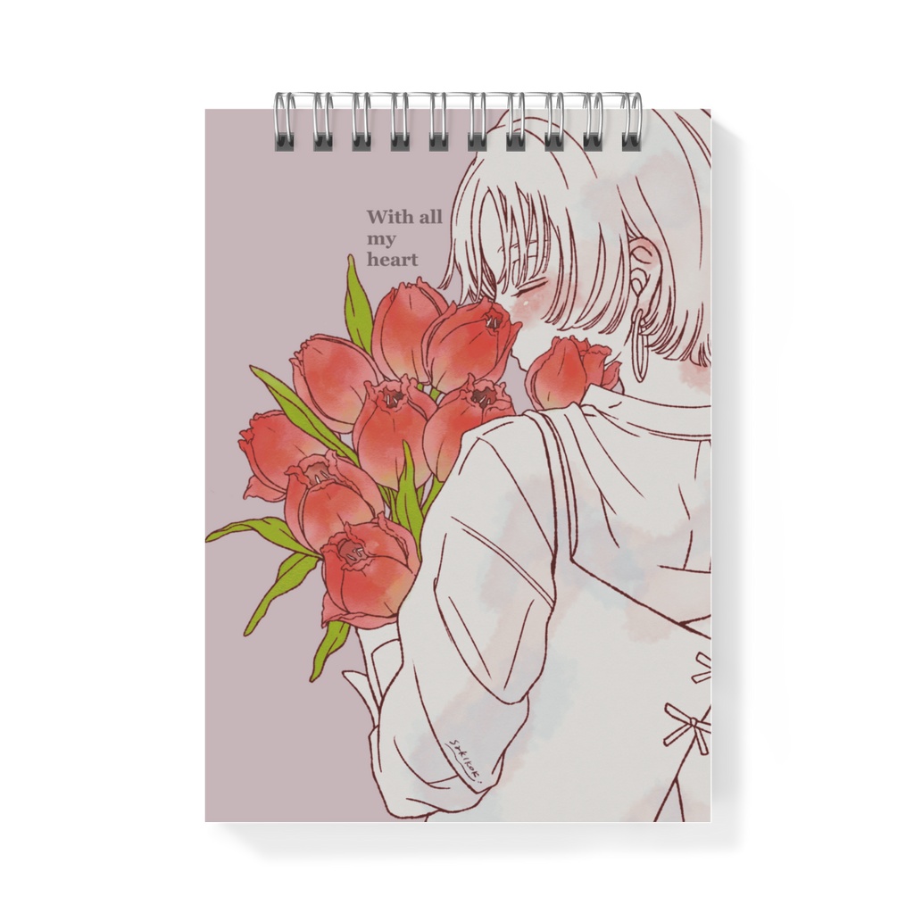 「心をこめて」メモノートA6