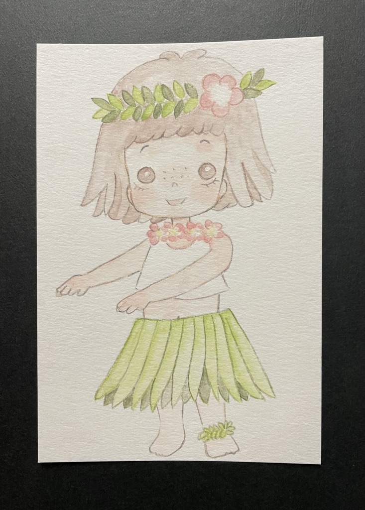 フラガールポストカード