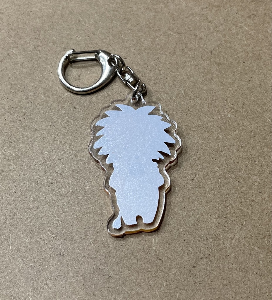 ゆしおんまんま動物園のライオンのレオくんのアクリルキーホルダー