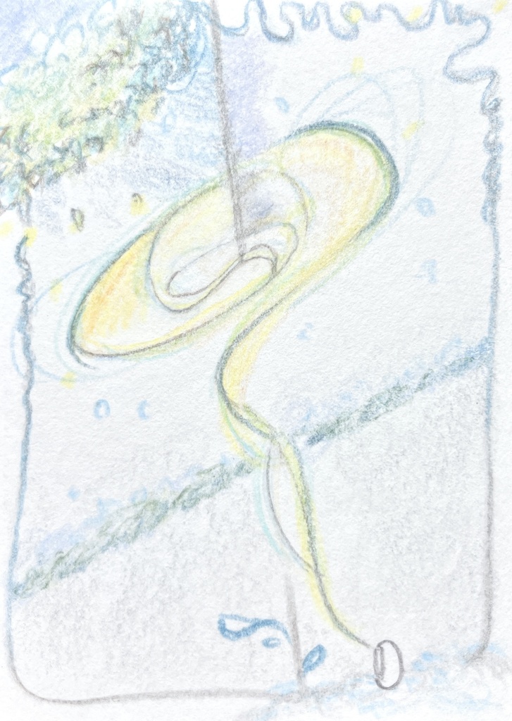 【ミニドローイング】くるくる