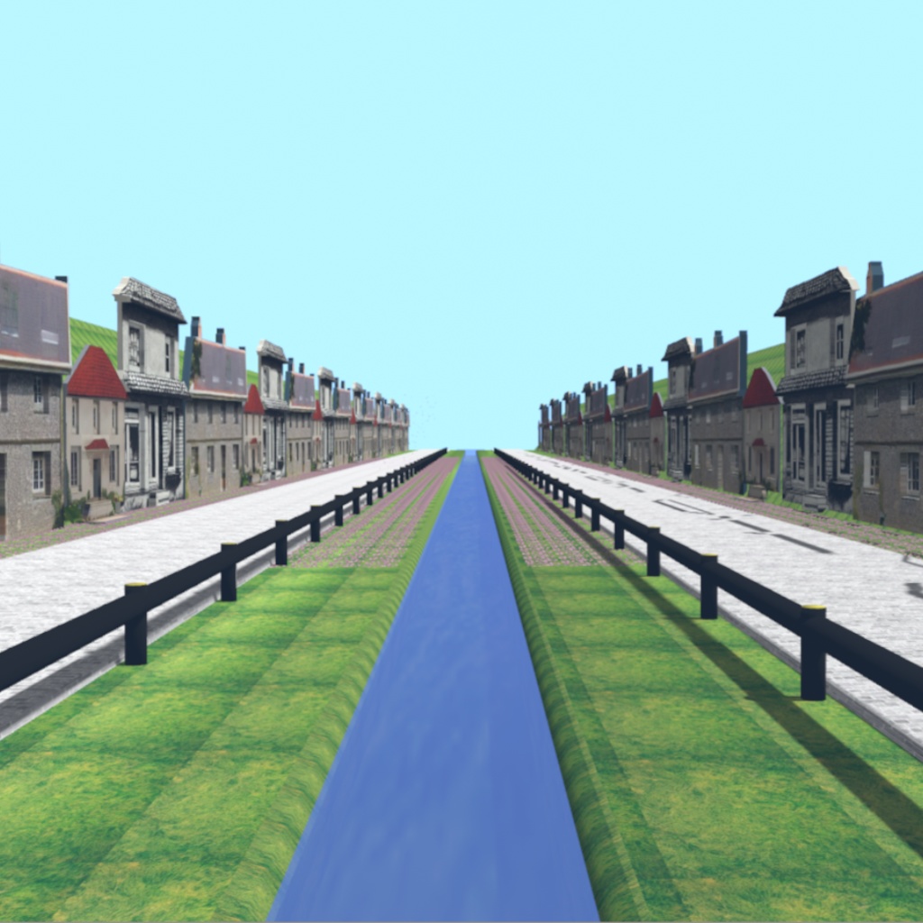 VRChat向けワールド『桜並木セット』