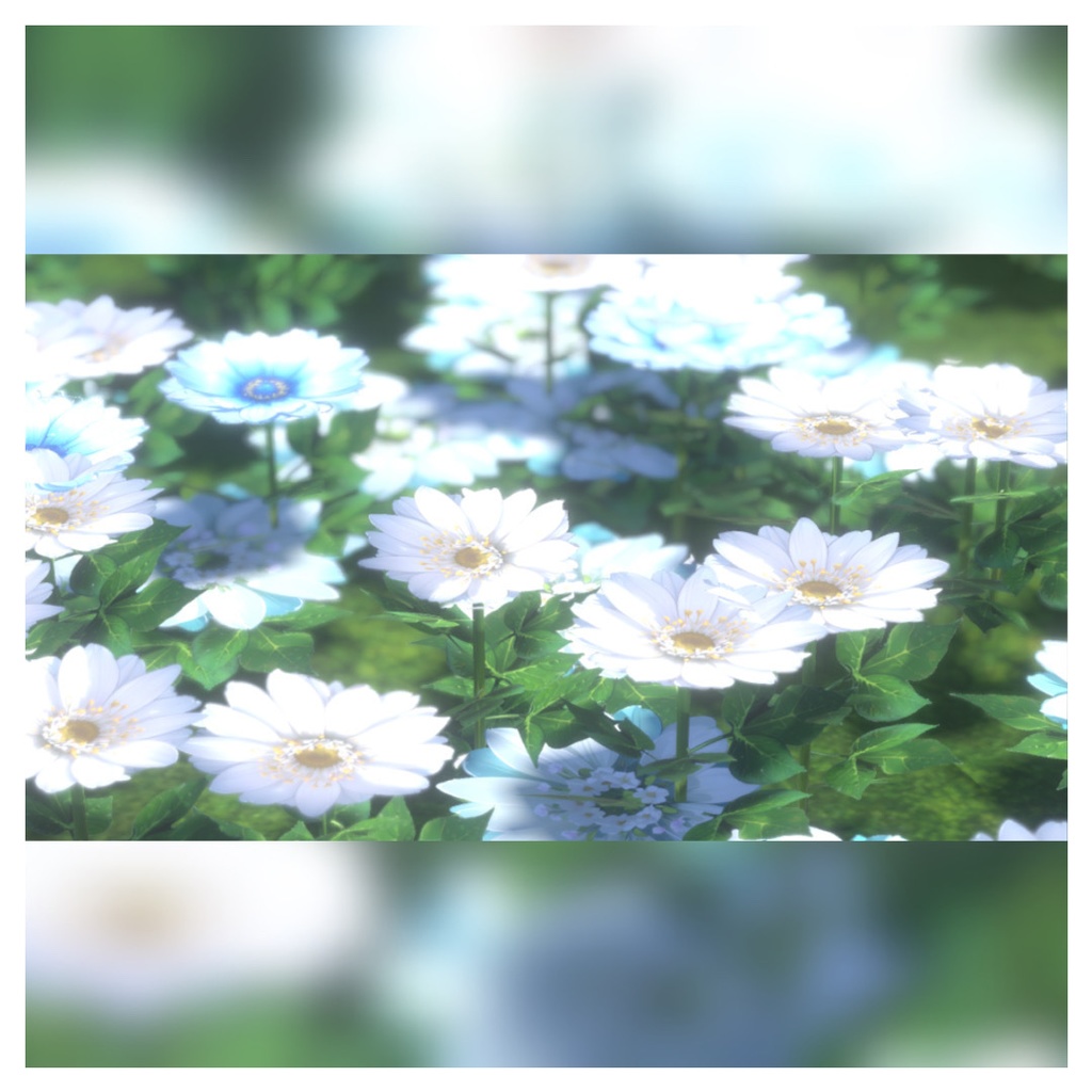 VRChat向けワールド『幻想の花園』フラワーセット