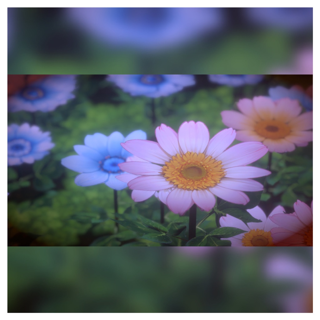 VRChat向けワールド『幻想の花園』フラワーセット
