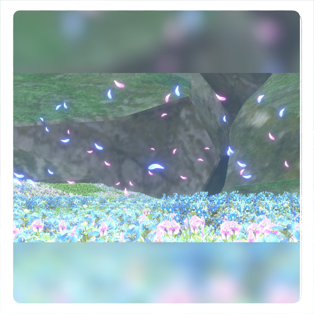 夏っぽい花のフラワーセット