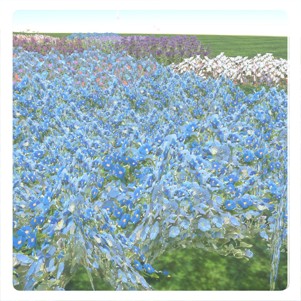 夏っぽい花のフラワーセット