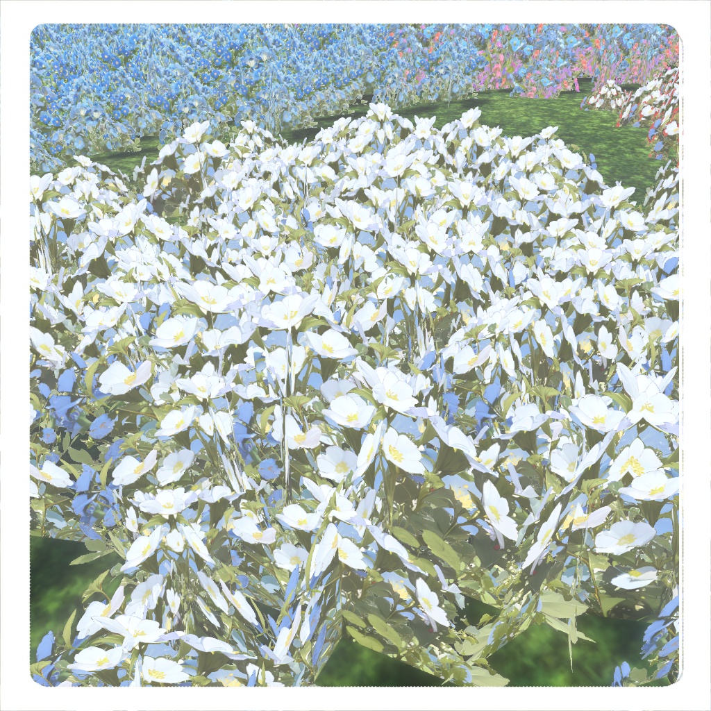 夏っぽい花のフラワーセット