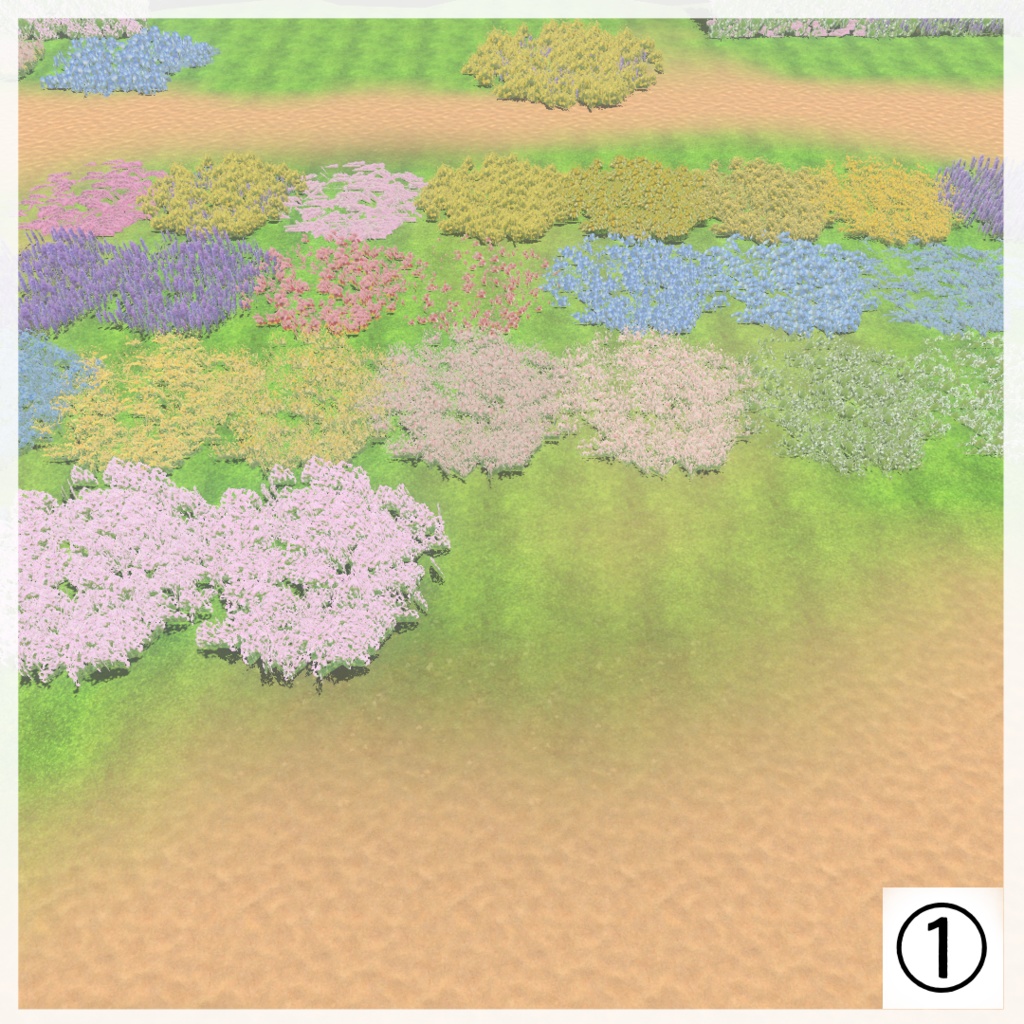 春っぽい花のフラワーセット