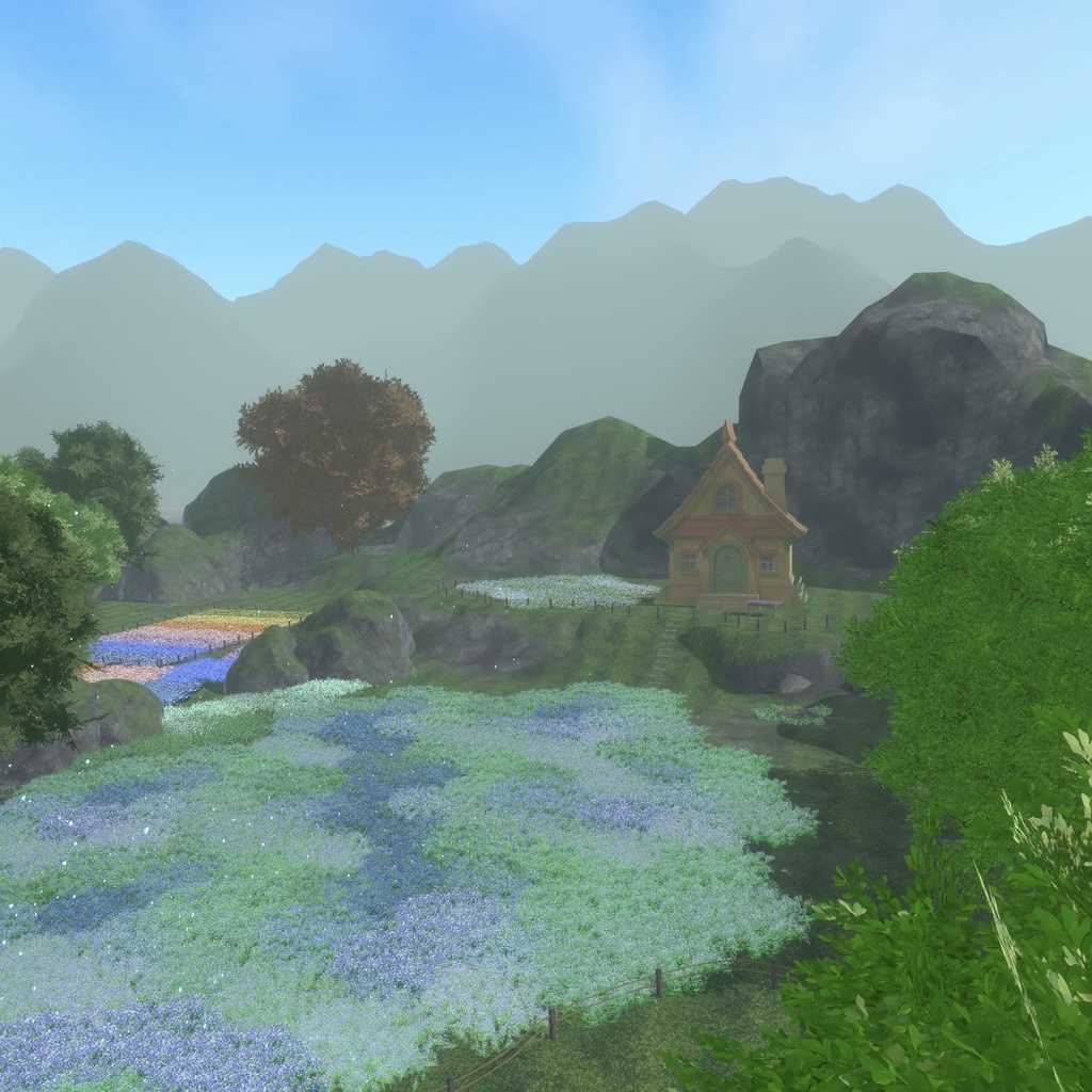 VRChat向けワールド『ニセネモ』フラワーセット