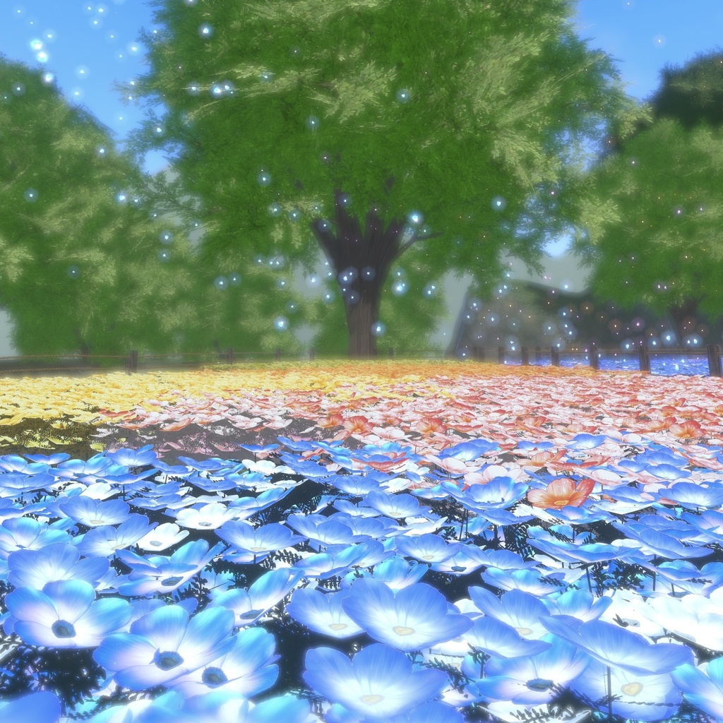 VRChat向けワールド『ニセネモ』フラワーセット