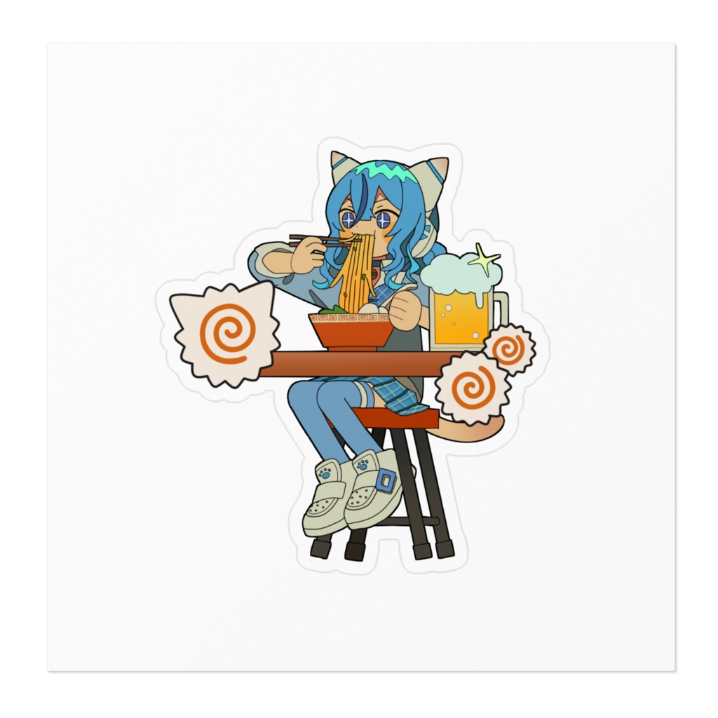 ステッカー(ラーメン)