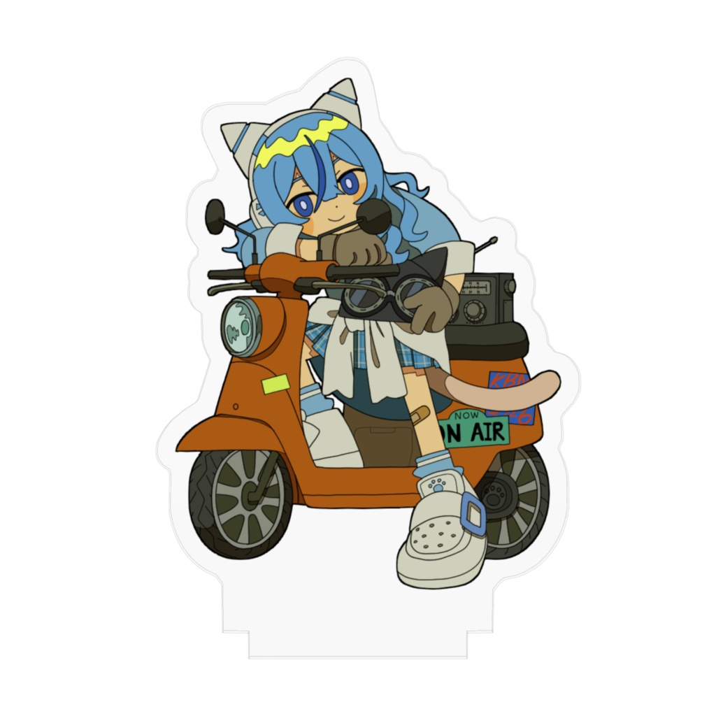 アクリルフィギュア(スクーター)