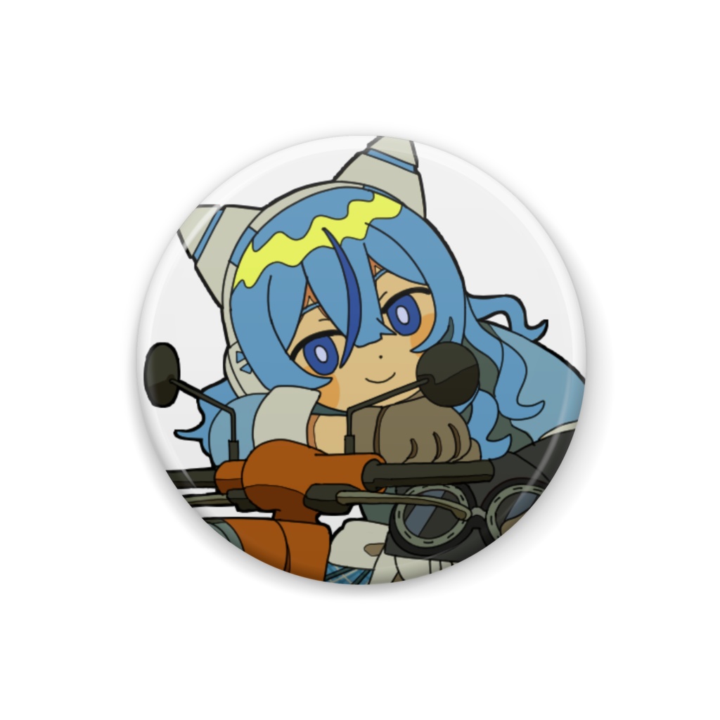 缶バッジ（スクーター）