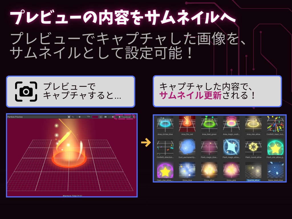 Easy Effect Viewer(Unityエフェクトプレビュー・サムネイル生成ツール)