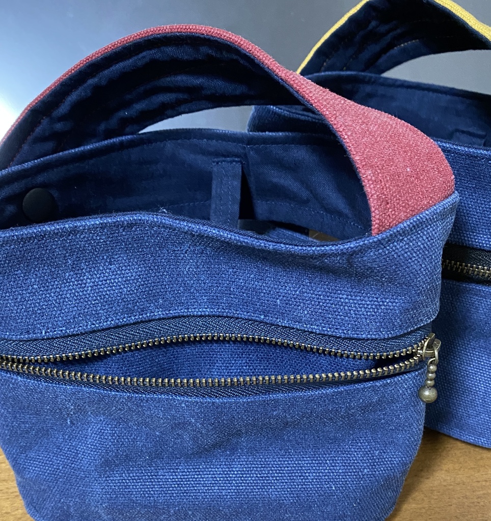 クリア窓付き、ぬいとおでかけバッグ(ファスナーポケット付き)